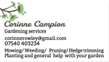 corinne campion garden services logo